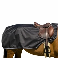 Equithème - Couvre-reins Tyrex 600D polaire noir 0g