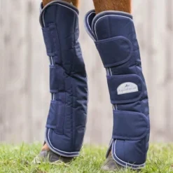 Equithème - Guêtres de transport Tyrex 600 D marine x4