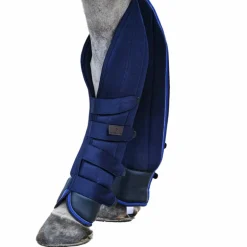 Equithème - Guêtres de transport Classic Mesh marine x4