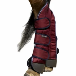 Equithème - Guêtres de transport Tyrex 1200D renforcées bordeaux