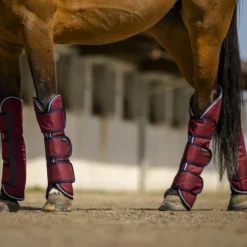 Equithème - Guêtres de transport Tyrex 1200D bordeaux