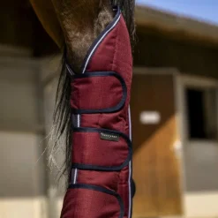 Equithème - Guêtres de transport Tyrex 1200D bordeaux