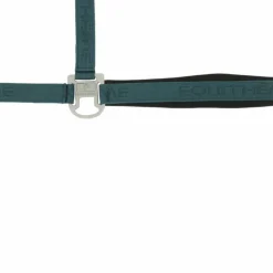 Equithème - Licol Nylon Jacquard bleu canard