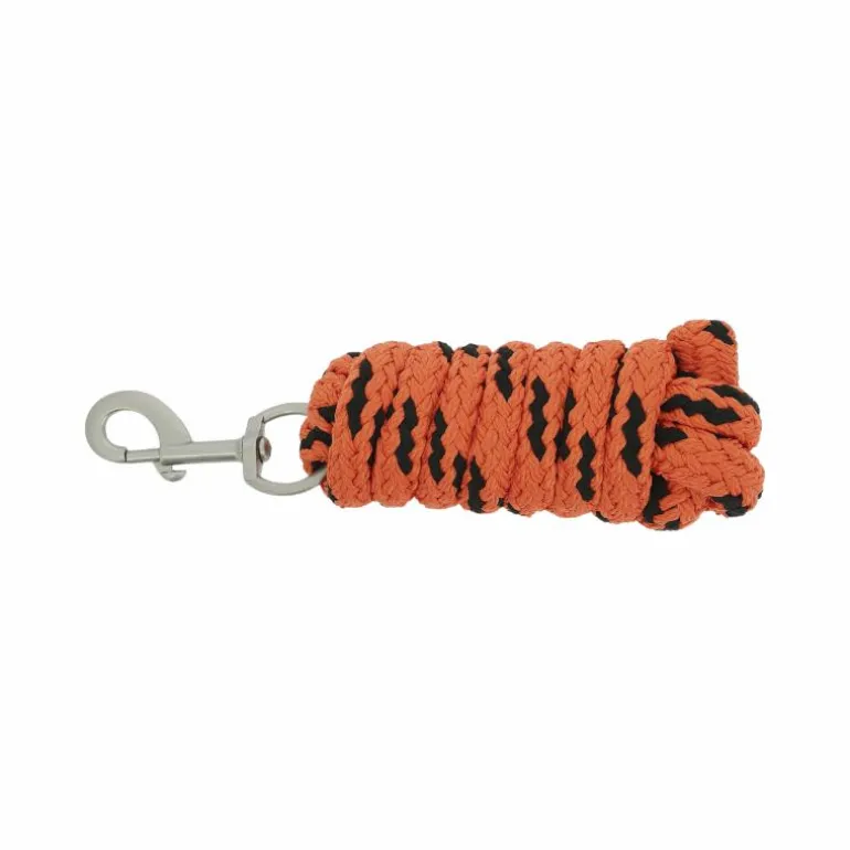 Equithème - Longe Jacquard 2m orange
