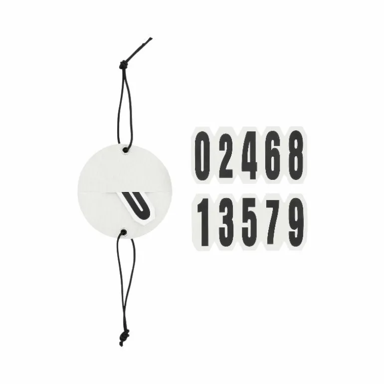 Equithème - Numéro de départ têtière glitter