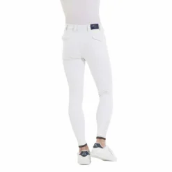 Equithème - Pantalon d'équitation homme Eliot blanc
