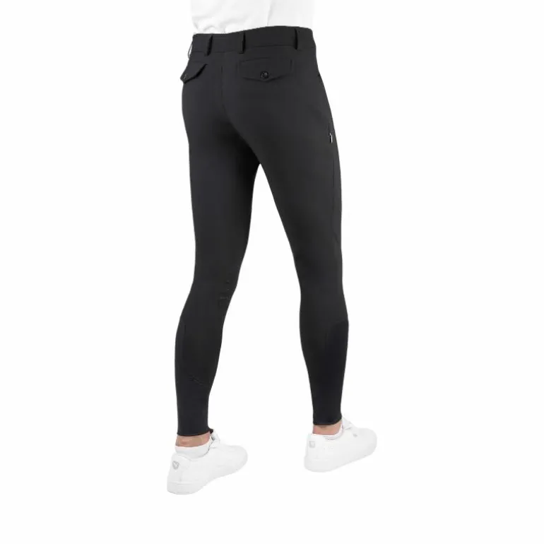 Equithème - Pantalon d'équitation homme EQ-Sam noir
