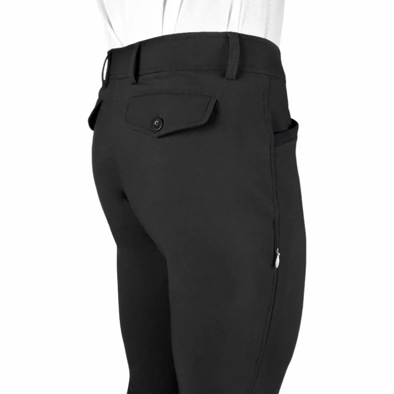 Equithème - Pantalon d'équitation homme EQ-Sam noir
