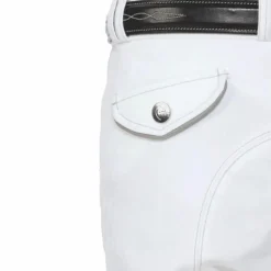 Equithème - Pantalon d'équitation homme Verona blanc