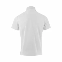Equithème - Polo de concours manches courtes mesh homme Edy blanc