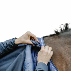 Equithème - Sous-couverture Classic marine 300g