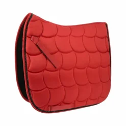 Equithème - Tapis de dressage Satin rouge