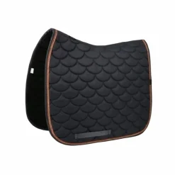 Equithème - Tapis de dressage Khadi gris foncé