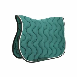 Equithème - Tapis de selle Polyfun bleu canard