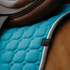 Equithème - Tapis de selle Orion turquoise