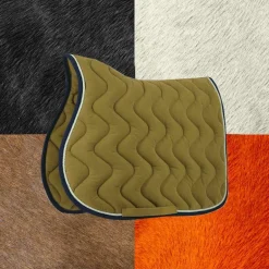 Equithème - Tapis de selle polyfun taupe