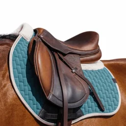 Equithème - Tapis de selle Dinard vert