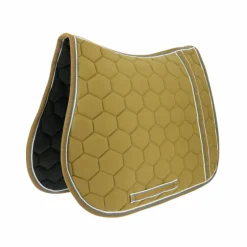 Equithème - Tapis de selle Ligne brun