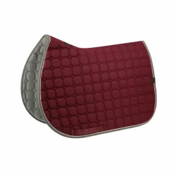 Equithème - Tapis de selle Orion bordeaux