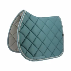 Equithème - Tapis de selle Classic bleu canard