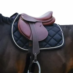 Equithème - Tapis de selle Classic noir