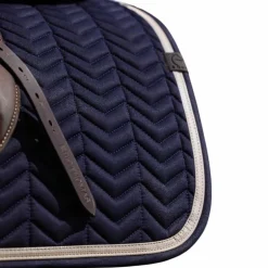 Equithème - Tapis de selle Softypop marine
