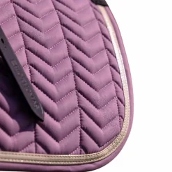 Equithème - Tapis de selle Softypop lavande