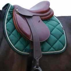 Equithème - Tapis de selle Classic vert foncé