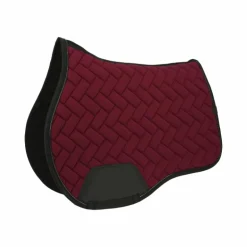 Equithème - Tapis de selle Impulsion bordeaux