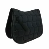 Equithème - Tapis de selle Satin noir