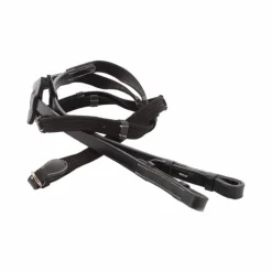 Eric Thomas - Rênes sangles "PRO" noir