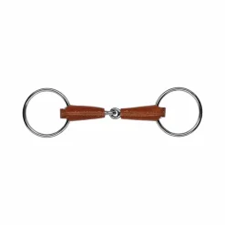 Feeling - Mors 2 anneaux gainé cuir