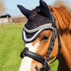 Flags & Cup - Bridon Comfort combiné avec rênes noir
