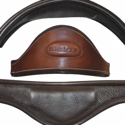 Flags & Cup - Bridon Comfort combiné avec rênes havane