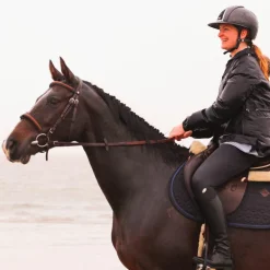 Flags & Cup - Bridon Oslo avec rênes marron