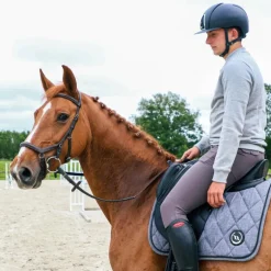 Flags & Cup - Pantalon d'équitation homme Saint Malo gris
