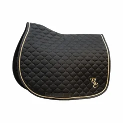 Flags & Cup - Tapis de selle Nossa noir