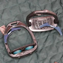 Flex On - Étriers GC Incliné Ultra Grip Noir / Noir / Vert Anglais