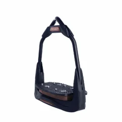 Freejump - Étriers Air's Full black plancher plat / oeil orienté / choco