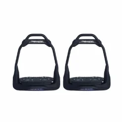 Freejump - Étriers Air's Full black plancher plat / oeil droit / silver Glitter édition