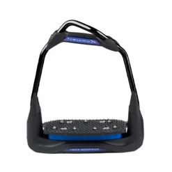 Freejump - Étriers Air's Full black plancher incliné / oeil orienté / marine