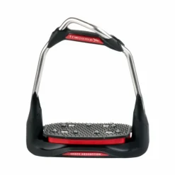 Freejump - Étriers Air's Noir / Plancher incliné / Oeil orienté / Rouge / Rouge