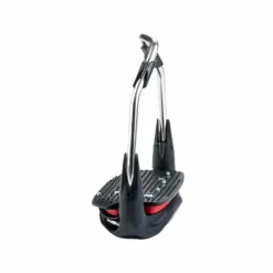 Freejump - Étriers Air's rouge plancher plat / oeil orienté / noir / noir