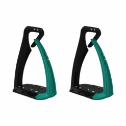 Freejump - Étriers Soft'Up Pro + noir/ vert