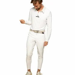 GEM - Pantalon d'équitation homme blanc