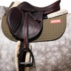 GEM - Tapis de selle Leo kaki
