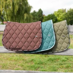 GEM - Tapis de selle Love kaki