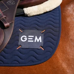GEM - Tapis de selle Touc Touc marine
