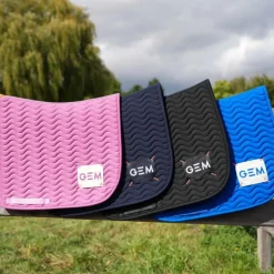 GEM - Tapis de selle Touc Touc noir