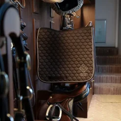 Grooming Deluxe - Tapis de dressage Grooming Deluxe marron